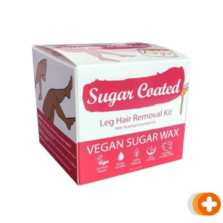 Sugar coated leg hair removal kit