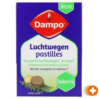 Dampo luchtwegen pastilles gembersmaak