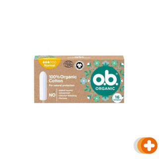 O.b. organic tampons normal