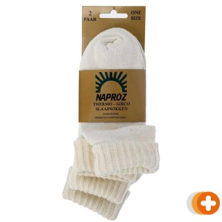 Naproz thermo slaapsokjes 2 paar mt 37-44