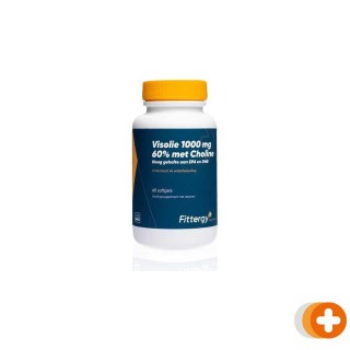 Fittergy visolie 1000mg 60% met choline capsules