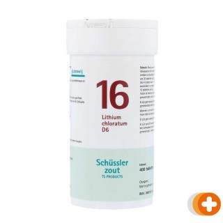 Pfluger celzout 16 litium chloratum d6 tabletten