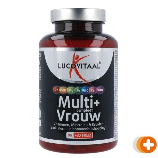 Lucovitaal multi+ compleet vrouw tabletten