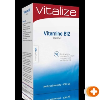 Vitalize vitamine b12 energie smelttabletten