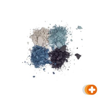 Benecos oogschaduw quattro true blue