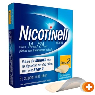 Nicotinell pleisters 14 mg