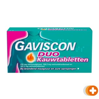 Gaviscon duo kauwtabletten