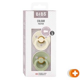 Bibs fopspeen 18+ maanden ivory/sage