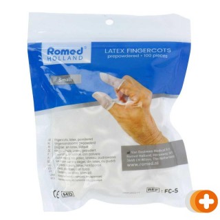 Romed vingercondooms latex s