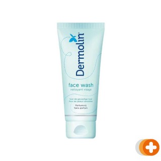 Dermolin facewash tube