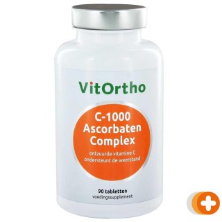 Vitortho c-1000 ascorbaten complex tabletten