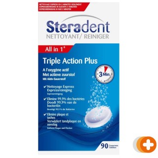 Steradent triple action plus bruistabletten