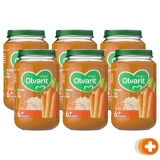 Olvarit 6m03 wortel kip rijst