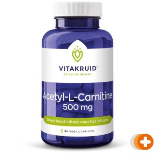 Vitakruid acetyl-l-carnitine 500mg
