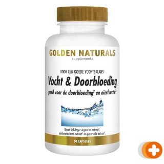 Golden naturals vocht & doorbloeding capsules