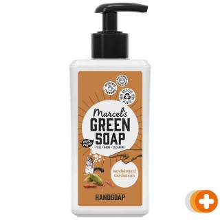 Marcel's green soap handzeep sandelhout & kardemom