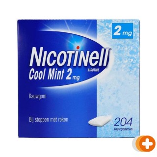 Nicotinell kauwgum 2mg cool mint