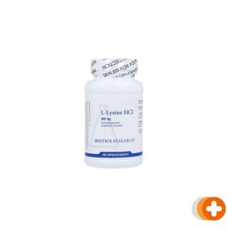Biotics l-lysine hci 500mg tabletten