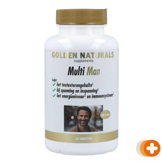 Golden naturals multi man tabletten