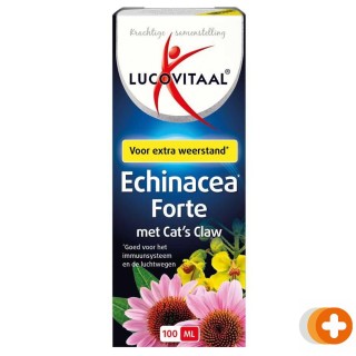 Lucovitaal echinacea forte met cat's claw druppels