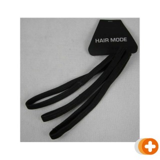 Hair mode sportelastiek zwart