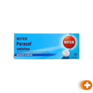 Roter paracof tabletten 500mg / 50mg
