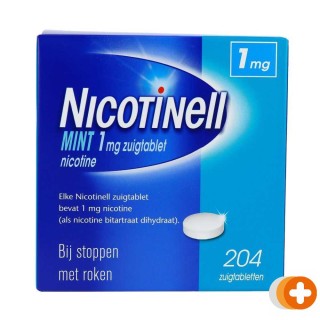 Nicotinell zuigtabletten 1mg mint