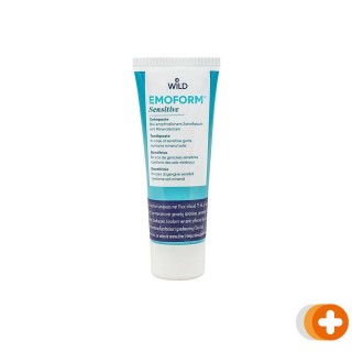 Emoform tandpasta sensitive fluoride