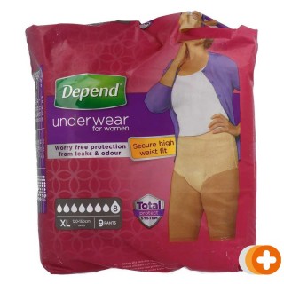 Depend pants vrouwen super maat xl