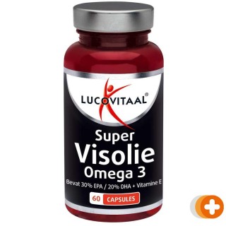 Lucovitaal super visolie omega 3 capsules