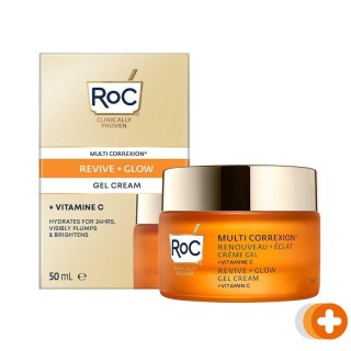 Roc multi correxion revive + glow gel cream