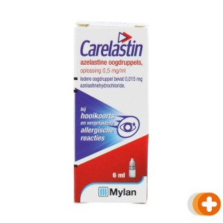 Carelastin azelastine oogdruppels