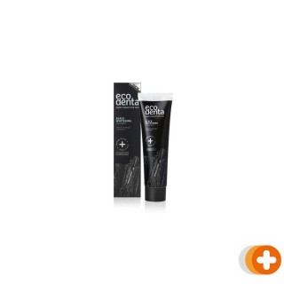 Ecodenta tandpasta whitening black
