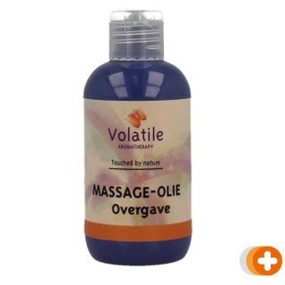 Volatile massageolie overgave