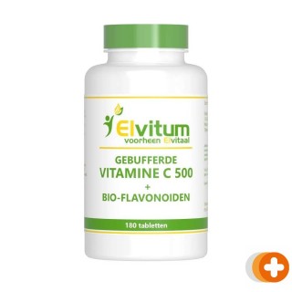 Elvitum gebufferde vitamine c 500