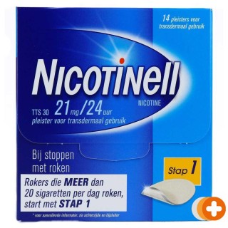 Nicotinell pleisters 21 mg