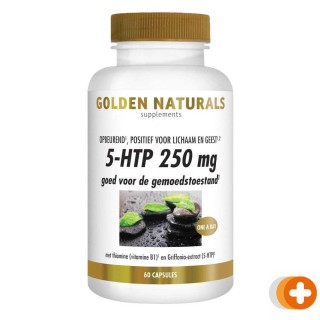 Golden naturals 5-htp 250 mg capsules