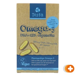 Testa omega-3 algenolie dha & epa capsules
