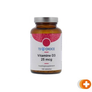 Ts choice vitamine d3 25mcg tabletten