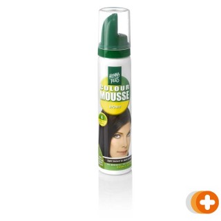 Hennaplus colour mousse brown 4