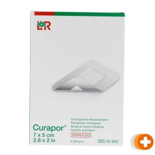 Lohmann & rauscher curapor wondverband 7x5cm