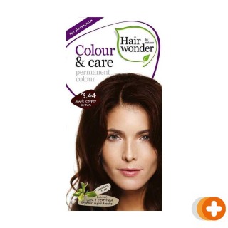 Hairwonder colour & care 3.44 donker koper bruin