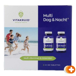 Vitakruid multi dag & nacht 2 x 90 tabletten