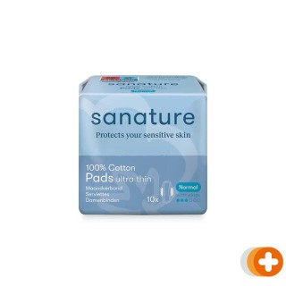 Sanature 100% katoen maandverband normaal