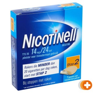 Nicotinell pleisters 14 mg