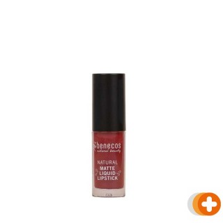 Benecos natural matte liquid lipstick bloody berry