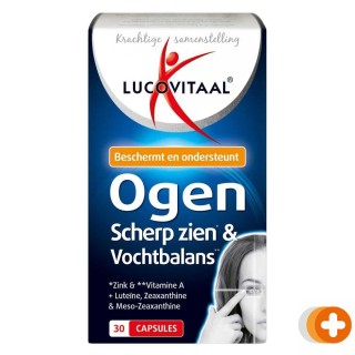 Lucovitaal ogen, scherp zien & vochtbalans capsules