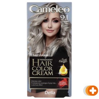 Cameleo crème permanente haarkleuring 9.1 ultiem asblond