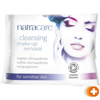 Natracare cleansing make-up removal reinigingsdoekjes