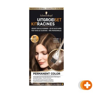 Schwarzkopf uitgroeiset r1 licht- tot middenbruin